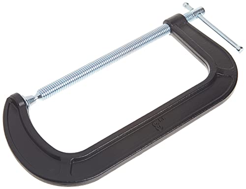 BESSEY CM80 Drop Forged, C-Clamp, 8 In.,Black Bessey