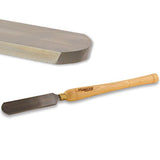 Hurricane Turning Tools, HTT-103, High Speed Steel, 1 1/2" Round Nose Scraper for Woodturning Hurricane Turning Tools