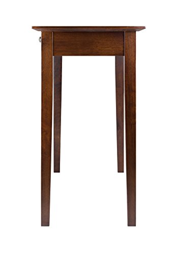 Winsome Wood Rochester Occasional Table, Antique Walnut - WoodArtSupply