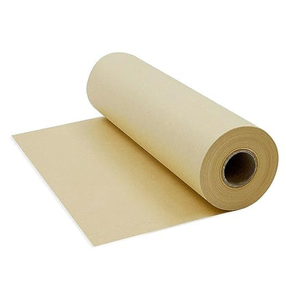 Juvale Kraft Paper Roll 10 x 1200 In, Plain Brown Shipping Paper for Gift Wrapping, Packing, DIY Crafts, Bulletin Board Easel (100 Feet) - WoodArtSupply