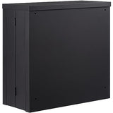 VEVOR Metal Garage Locker Mounted 26" Small Tool Chest 240 LBS Loading Capacity Adjustable Shelf Magnetic Door File for Warehouse Office Home Black VEVOR