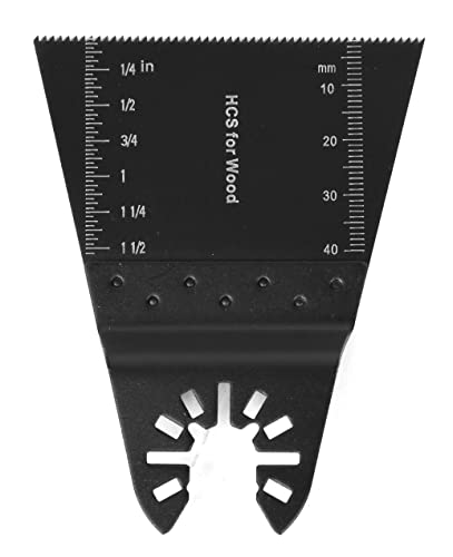 WEN MTB008 8-Piece Oscillating Multi-Tool High Carbon Steel Wood Blade Set WEN