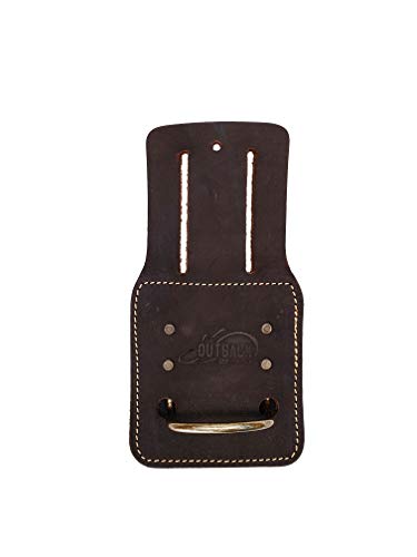 OX Tools Pro 4 Piece Carpenter Tool Belt, Construction Rig, Leather Tool Belt with Two Pouches, Hammer Holder, Tape Measure Pocket, Adjustable OX Tools