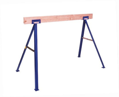 Guardian Fall Protection TS-27 27" Tall Sawhorse (includes legs for one sawhorse), Blue Powder Coat Finish - WoodArtSupply