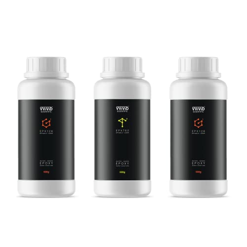 VViViD Optically Clear 2-Part Epoxy Resin Hard Coating (3lb / 1500g Pack) VViViD