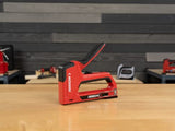 Arrow T501 5-in-1 Manual Staple and Nail Gun, Wire Stapler, and Brad Nailer for Wood, Upholstery, Construction, Insulation, Crafts, Fencing, and Arrow Fastener