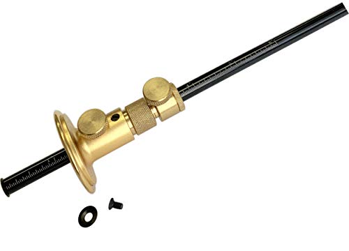 iGaging Wheel Marking Gauge Micro-Adjust Precision Woodworking 1/32nd Inch & 1 mm Scale iGaging