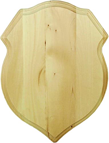 Walnut Hollow Basswood Shield Plaque, 12 by 16-Inch (38824) Walnut Hollow