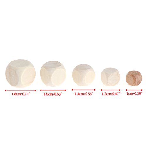 Unfinished Wooden Blank Corners (10/12/14/16/18Mm 10-Pack) Wood Decorative Youngy