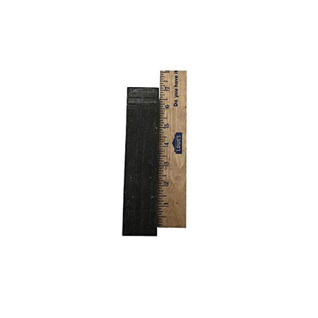 Exotic Gaboon Ebony Pool Cue Wood Blanks, Suitable Square Turning Blanks for Gun and Knife Scales (1-1/2" x 1-1/2" x 6") Exotic Wood Zone