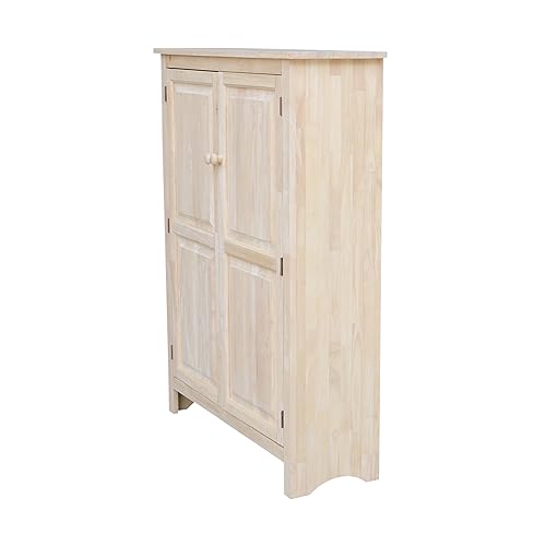 IC International Concepts Double Jelly Cupboard-51 H Cupboard, 51-Inch, Unfinished IC International Concepts