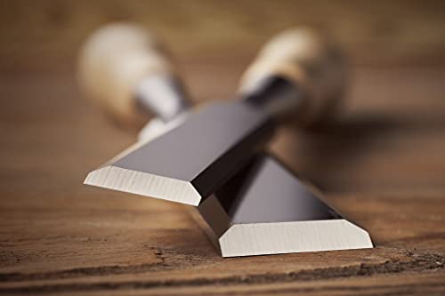 Stanley 1-16-791 Chisel-Set Sweetheart (4-piece), Silver/Tan Brown Stanley