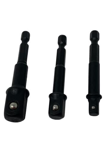 DeWalt 3-pc Socket Adapter Set includes DW2541IR, DW2542IR, DW2547IR DEWALT