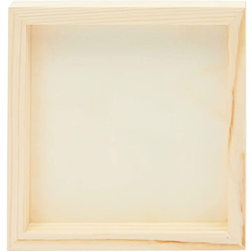 Bright Creations Set of 8 Unfinished Wood Canvas Boards for Painting, Wooden Panels for Crafts, DIY Signs in 4 Sizes Bright Creations