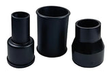 palart 3 Piece Vacuum Adapter Combo Kit Fits Wet Dry Vacuum Cleaners Connector Accessory, includes a 2-1/2 in. to 1-7/8 in. accessory adapter, a palart