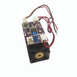 12V Green Diode Lasers 532nm Laser Module Dot with TTL 0-30KHZ & Fan Cooling - Long Time Working Q-BAIHE