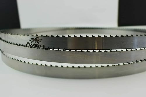 AYAO Hardened Teeth 72 Inch X 1/2 Inch X 4TPI Band Saw Blades for Wen 10" Band Saw - WoodArtSupply