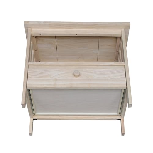 International Concepts Mission TV Stand, Unfinished IC International Concepts