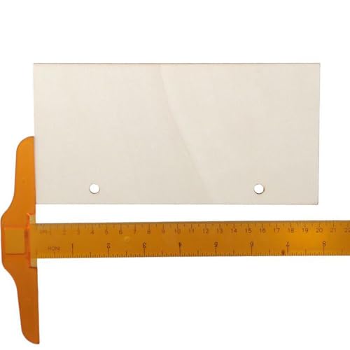 hobbyhub 6Pcs Blank Rectangle Wood Sign with Rope,Unfinished Hanging Wood Sign,Hanging Wooden Slices Banners for Door,Wall hobbyhub