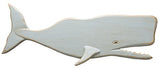 Primitives by Kathy 20588 Shaped Wooden Wall Art, 24.25 x 7.75-Inches, Whale Primitives by Kathy