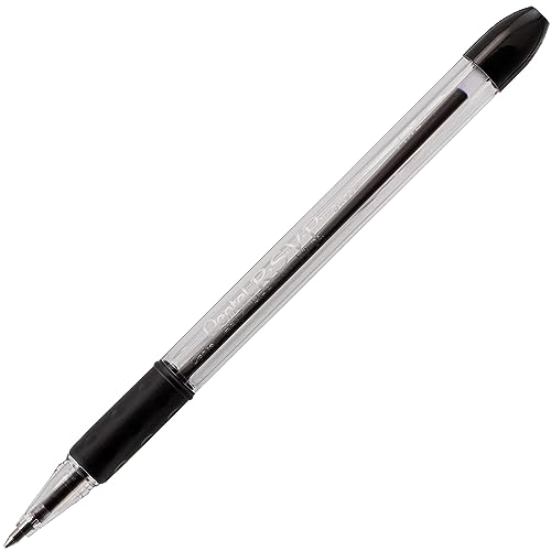 Pentel R.S.V.P. Ballpoint Pen, Fine Line, (0.7mm), Assorted Ink, Clear Barrel, 5 Pack (BK90BP5M) Pentel