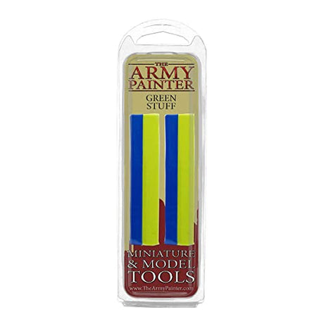 The Army Painter 2 Part Modeling Clay, 20cm - Moldable Model Putty for Miniatures, Easy-to-Knead Green Stuff Putty Epoxy Clay for Sculpting, Green The Army Painter