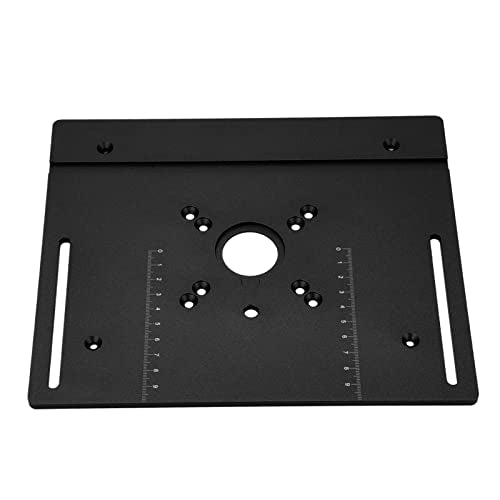 Router Lift Metal Router Lift System Kit Router Lift System Full Installation Set Router Table Saw Insert Base Plate Router Table Insert Plate for YWBL-WH