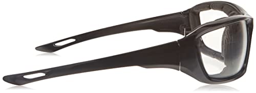 Radians XT1-11 Extremis Full Black Frame Safety Glasses with Clear Anti-Fog Lens Radians