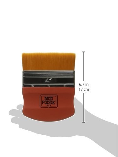 Mod Podge Gold Brush Applicator 4-Inch, 12917 Taklon, 1 Pack Mod Podge