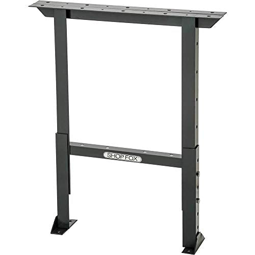 Shop Fox D2659 28-Inch Deep Work Bench Leg, Gray,black Shop Fox