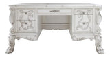 Acme Furniture Dresden 36" Wide Wooden Executive Writing Desk, Bone White Finish Acme Furniture
