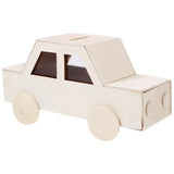 MAGICLULU Unfinished Coin Bank Unfinished Piggy Bank Coin Storage Cases Blank Piggy Bank Paint Your Own Piggy Bank Change Container Versatile Coin MAGICLULU