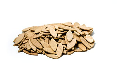 Tolux Wood Biscuits Size Number 20, Pack of 200 pcs, Lamello Biscuits, Biscuit Joiner, Beech Wood Dowels for Carpenters and DIY Projects.