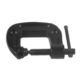 MUKCHAP 10 PCS 1 Inch C Clamp, Black Small C Clamps, Mini G Clamps for Woodworking, Metal Workpiece MUKCHAP