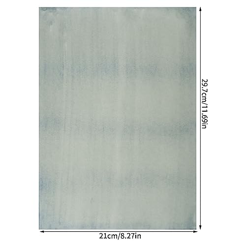 Fumwase 30 Sheets Sun Print Paper Kits Cyanotype Papers Kit A4 Nature Printing Solar Activated Light Sensitive Drawing Photosensitive Printmaking for Fumwase