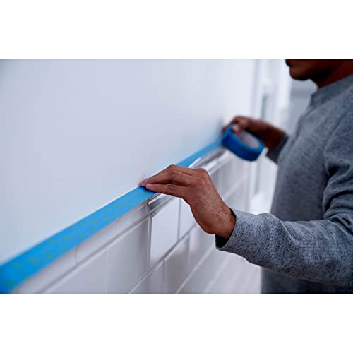 ScotchBlue Sharp Lines Multi-Surface Painter's Tape, 0.94 Inches x 60 Yards, Blue, Paint Tape Protects Surfaces and Removes Easily, Edge-Lock - WoodArtSupply