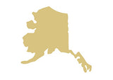 Alaska Cutout Unfinished Wood Home Decor Everyday Door Hanger MDF Shape Canvas Style 1 (22") Diverse Woodworking