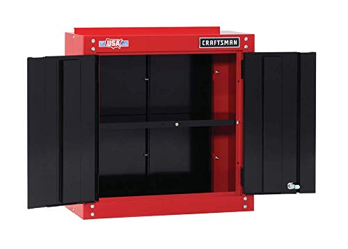 Craftsman Garage Storage, 28-Inch Wide Wall Cabinet (CMST22800RB) - WoodArtSupply