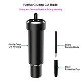 Deep Point Blade and Housing for Maker 3/Maker/Explore 3/Air 2/Air/One/Venture, Deep Cut Blade Cuts Thick Materials-Magnet, Chipboard/Thick FAHUNG