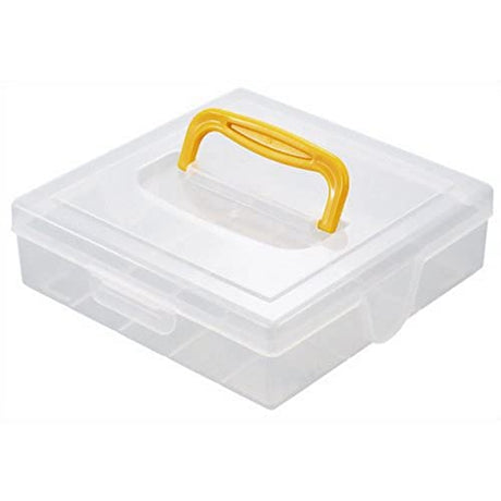 JapanBargain 3024, Japanese 6-inch Origami Folding Paper Case Box Storage Container for Craft Card Stock Stamp Sewing Kit Tools, Made in Japan JapanBargain