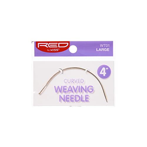 Red by Kiss Hair Weaving Thread Black 547yard and Curved Weaving Needles Set  Hair Extension Kit – WoodArtSupply