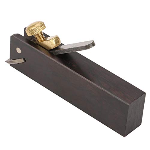 Manual Wood Planer, Mini Ebony Plane High Speed Steel Ebony Combined Plane Set Woodworking Plane Carpenter DIY Cable-line Wood Arc Bottom Cutting - WoodArtSupply