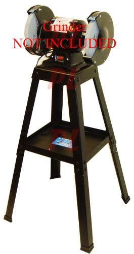 Universal 4 Legs Bench Grinder Buffer Vise Stand w/ Tool Tray Grinder Stand - WoodArtSupply