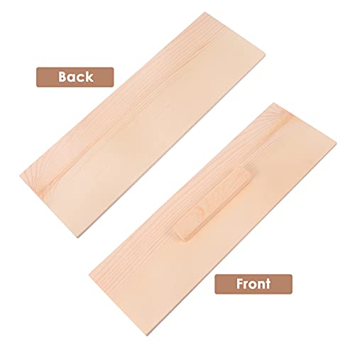 Healifty 2Pcs Soap Loaf Molds Wood Box Lid Covers Unfinished Rectangular Candle Mold Mould Lids Tops Cake Pans Cover for DIY Craft Homemade Cake Healifty