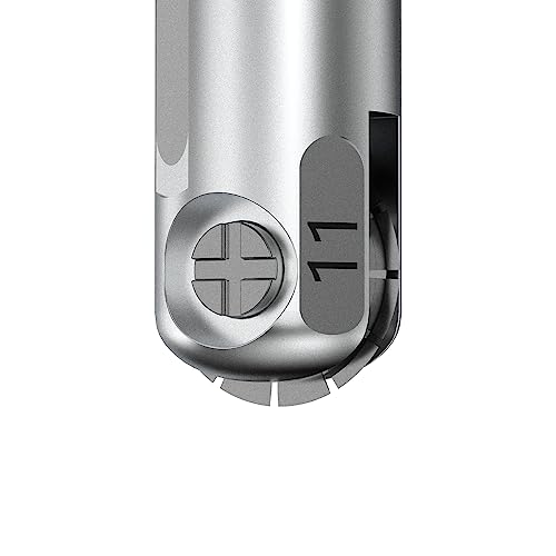 Basic Perforation Blade Tip 11 + QuickSwap Housing for Cricut Maker/Maker 3, Premium Carbide Perforation Blade, 2.5 mm Teeth / 0.5 mm Gaps, Original Aleybloodes