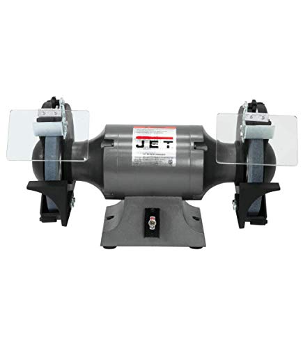 JET 10-Inch Bench Grinder, 1750 RPM, 1 HP, 1Ph 120V (JBG-10A) Jet