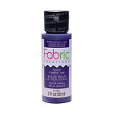 Fabric Creations Fabric Ink in Assorted Colors (2-Ounce), African Violet Mod Podge
