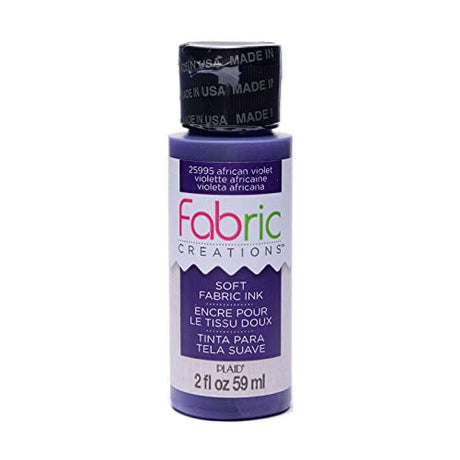 Fabric Creations Fabric Ink in Assorted Colors (2-Ounce), African Violet Mod Podge