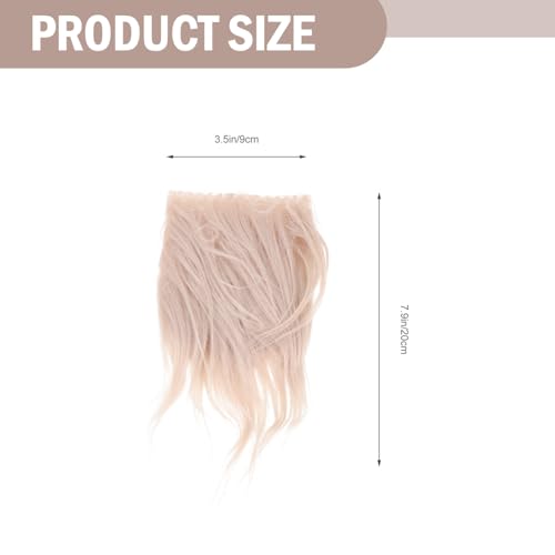 MAGICLULU 1 Set Gnome Beards Handmade Dwarf Beard with Wooden Balls Christmas Fluffy Fuzzy Craft Beards for Home Party Decor MAGICLULU