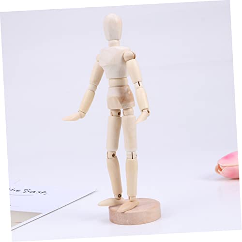 Vaguelly 9 Pcs 3D Desktop Wooden Art Supplies Vaguelly